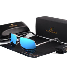 Load image into Gallery viewer, Summer Luxury Aluminum Magnesium Men's Retro Aviation Popular Sunglasses Polarized Men Mirror Glasses oculos Eyewear Accessories For Men
