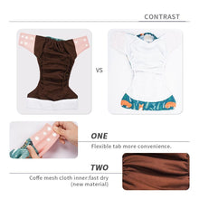 将图片加载到图库查看器,Trend New Print Eco-friendly Cloth Diaper Baby pocket Waterproof Cartoon Owl Baby Diapers Reusable Cloth Nappies For Baby and Kids