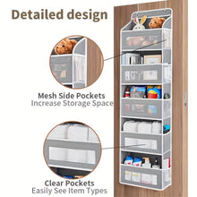 将图片加载到图库查看器,5-Tier Over-the-Door Storage Box Organizer