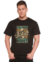 Load image into Gallery viewer, You Need Boost Men's Bamboo Viscose/Organic Cotton Short Sleeve Graphic T-Shirt