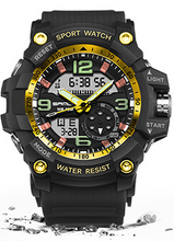 Load image into Gallery viewer, NEW Sport Analog-Digital Watch For Men and Woman Waterresistant 50M Professional Waterproof Quartz Large Dial Military Wristwatches With Night Mode