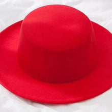 将图片加载到图库查看器,Winter Autumn Woolen Women Men Fedora Hats Fashionable Women Classic Wide Brim Fedora Hat Adjustable Big Fedoras Hat Luxury Brim Fedora Hat Summer Men Classic Hat