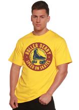 Load image into Gallery viewer, Roller Derby Spun Bamboo® Men's Bamboo Viscose/Organic Cotton Short Sleeve Graphic T-Shirt