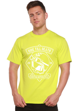 将图片加载到图库查看器,Ride Till Death Spun Bamboo® Men's Bamboo Viscose/Organic Cotton Short Sleeve Graphic T-Shirt