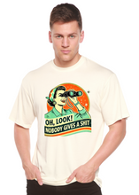 将图片加载到图库查看器,Funny Retro Woman Unisex Bamboo/Cotton Graphic T-Shirt