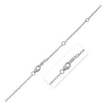 将图片加载到图库查看器,Double Extendable Cable Chain in 14k White Gold (1.40 mm)