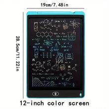 Load image into Gallery viewer, Digital LCD Writing Tablet with Stylus Pen – Reusable Wipeable Dry-Erase Doodle & Drawing Board