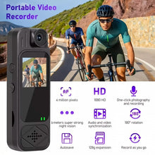 将图片加载到图库查看器,Premium Portable Body Camera Recorder – HD, SD Card Compatible