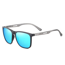 Load image into Gallery viewer, Square High Quality Titanium Sunglasses for Men Polarized Sunglasses With Mirror Gradient Glasses Titanium TR90 Frame Oculos De Sol gafas and UV400 Protection