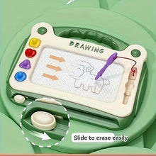 将图片加载到图库查看器,Magnetic 3-in-1 Drawing Board Toy, Draw, Write, Erase & Repeat