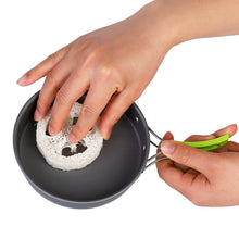 将图片加载到图库查看器,9-Piece: Camping Cookware Set