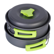 将图片加载到图库查看器,9-Piece: Camping Cookware Set
