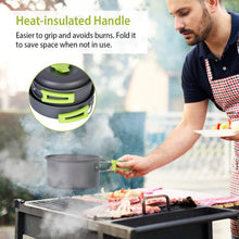 将图片加载到图库查看器,9-Piece: Camping Cookware Set