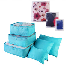 Load image into Gallery viewer, 9-Piece: Clothes Storage Bags Water-Resistant Travel Luggage Organizer