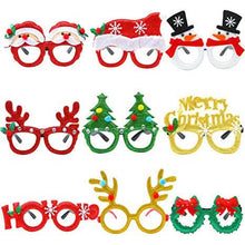 将图片加载到图库查看器,9-Pieces: Christmas Glitter Party Glasses Frame