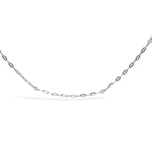 Load image into Gallery viewer, 14K White Gold Bezel Set 1.00 Cttw Diamond 11 Station Necklace