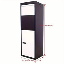 Load image into Gallery viewer, Galvanized Steel Parcel Mailbox w/Code Lock & Mounting Hardware