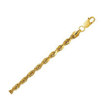 Load image into Gallery viewer, 10k Yellow Gold Lite Rope Bracelet (5.00 mm)
