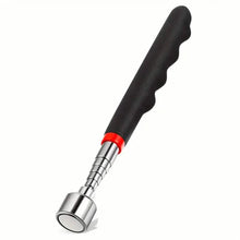 Load image into Gallery viewer, 3-in-1 Telescopic Magnetic Grabber Tool – Stainless Steel, Non-Electric