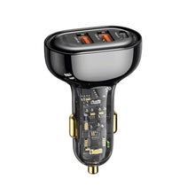 Load image into Gallery viewer, 90W 3 Ports Fast Car Charger USB and Type C