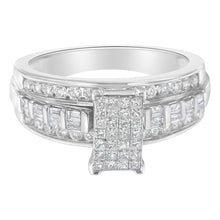 Load image into Gallery viewer, 10KT White Gold Diamond Composite Ring (1 cttw, H-I Color, SI2-I1 Clarity)