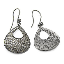Load image into Gallery viewer, 3.03 Carat Genuine Diamond .925 Sterling Silver Earrings