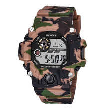 Load image into Gallery viewer, Shock Military Army Mens Watch In Camouflage Style With LED Digital Back Light With Luminous Effect