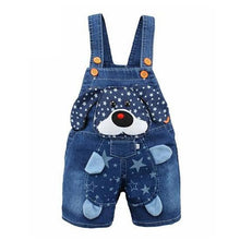 Load image into Gallery viewer, Modern Cartoon Baby Clothing Boys & Girls Jeans Overalls Shorts Toddler Infant Rompers For Kids In Fashion Deisgn