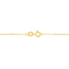 Load image into Gallery viewer, 14K Yellow Gold Plated .925 Sterling Silver 4.0 Cttw Diamond Shadow Frame Heart 18" Pendant Necklace (J-K Color, I1-I2 Clarity)