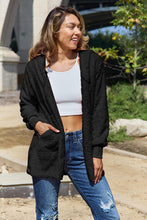 将图片加载到图库查看器,Women Full Size Teddy Hooded Jacket with Pockets Cozy Casual Jacket Comfortable Women Jacket