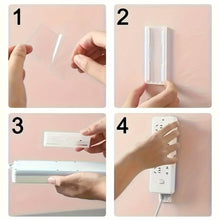 将图片加载到图库查看器,2-Pack Removable Wall Decals – Space-Saving Organizer for Surge Protectors