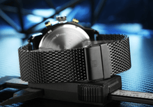 Load image into Gallery viewer, Men's Multifunction Analog Quartz Watches Waterproof Wrist Watch With Stainless Steel Mesh Band Excellent Design Perfect Gift