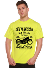 将图片加载到图库查看器,San Fransisco Spun Bamboo® Men's Bamboo Viscose/Organic Cotton Short Sleeve Graphic T-Shirt
