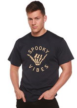 Load image into Gallery viewer, Spooky Vibes Men's Bamboo Viscose/Organic Cotton Short Sleeve Graphic T-Shirt