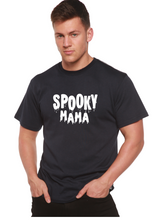 Load image into Gallery viewer, Spooky Mama Halloween Men's Bamboo Viscose/Organic Cotton Short Sleeve Graphic T-Shirt