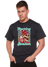 将图片加载到图库查看器,Freezing Season Unisex Bamboo Viscose/Organic Cotton Short Sleeve Graphic T-Shirt