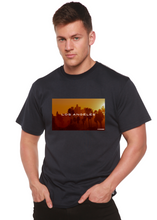 Load image into Gallery viewer, Los Angeles Unisex Bamboo Viscose/Organic Cotton Short Sleeve Graphic T-Shirt