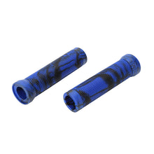 Load image into Gallery viewer, Durable Anti Slip Scooter Grips Soft Bike Handlebar Grips Anti-Slip Bicycle Grips Freestyle Cycling Grips Race Mountain Bike Handlebar Grips Single Lock-On Ring Collar Bicycle Handle Bar