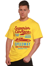Load image into Gallery viewer, Superior Car Spun Bamboo® Men's Bamboo Viscose/Organic Cotton Short Sleeve Graphic T-Shirt