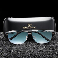 Load image into Gallery viewer, Business Luxury Men Polarized Square Driving Sunglasses Lens Brand Designer Aluminum Classic Frame Elegant Sunglasses