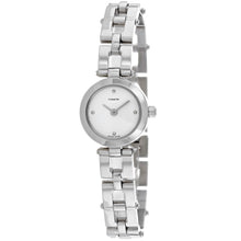 将图片加载到图库查看器,Coach Women's Silver Stainless Steel White Dial