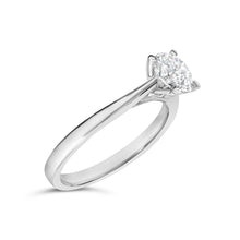 Load image into Gallery viewer, 14K White Gold 1.0 Cttw Round Lab Grown Diamond Eagle Claw 4-Prong Set Solitaire Engagement Ring (F-G Color, VS2-SI1 Clarity) - Ring Size 7