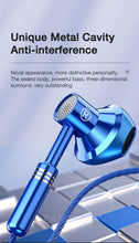 Load image into Gallery viewer, 9D Stereo Earphones Mic Headphone Headset In-ear Wired Headphones Bass Wire Earphone Earbud Phone Headset With Microphone Wired Earbuds Noise Isolating in-Ear Headphones Earphones with Mic Volume Control Plug for Sports Workout Compatible