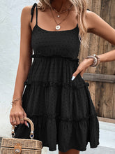 将图片加载到图库查看器,Elegant White Spaghetti Strap Dress Minimalist & Chic Summer Essential Unique Retro Dress
