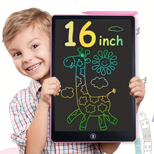 Load image into Gallery viewer, Digital LCD Writing Tablet with Stylus Pen – Reusable Wipeable Dry-Erase Doodle & Drawing Board