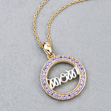 Load image into Gallery viewer, 0.64 Carat Genuine Tanzanite .925 Sterling Silver Pendant