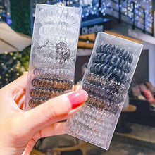 Load image into Gallery viewer, 9pcs/set Telephone Colorful Hair Ties Woman Elastic Hairband Ponytail Holders Hair Ropes Wires Scrunchies Elastic Hair Bands Kid Ponytail Holder Tie Gum Hair Accessories