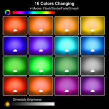 Load image into Gallery viewer, 9W LED Light Bulb E27 RGB Lamp
