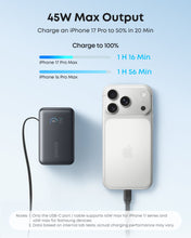 将图片加载到图库查看器,Anker Nano Power Bank (10K, 45W, Built-In Retractable USB-C Cable)