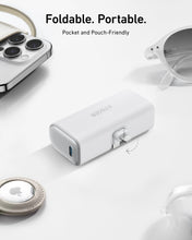Load image into Gallery viewer, Anker Nano Power Bank (12W, Built-In Lightning Connector)